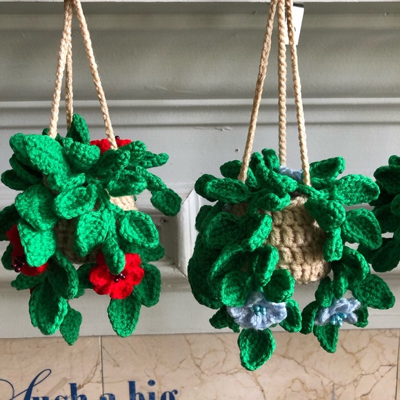 Crochet Hanging Mini Plants ( NOT made in China ❗️) - Picture 6 of 7